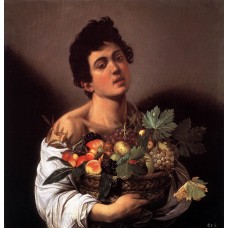 Boy with a Basket of Fruit