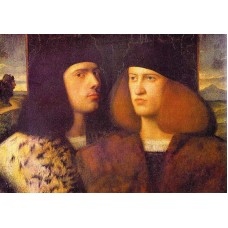 Portrait of Two Young Men