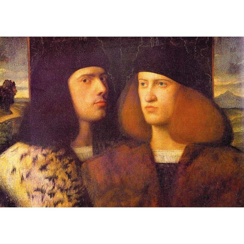 Portrait of Two Young Men