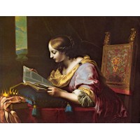 St Catherine Reading a Book