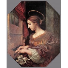 St Cecilia at the Organ