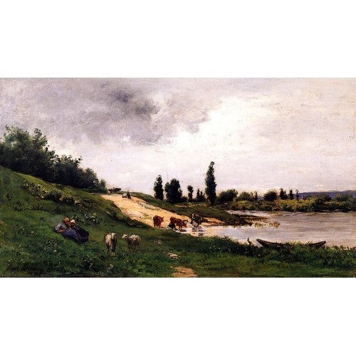 Washerwomen on the Riverbank