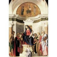 Madonna Enthroned with the Child