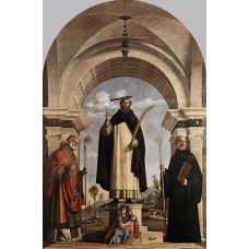St Peter Martyr with St Nicholas of Bari St Benedict and an