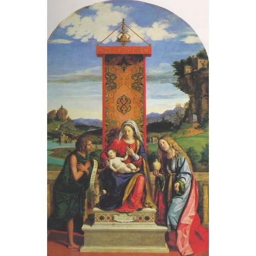 The Madonna and Child with St John the Baptist and Mary Magd