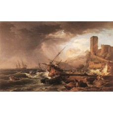 Storm with a Shipwreck