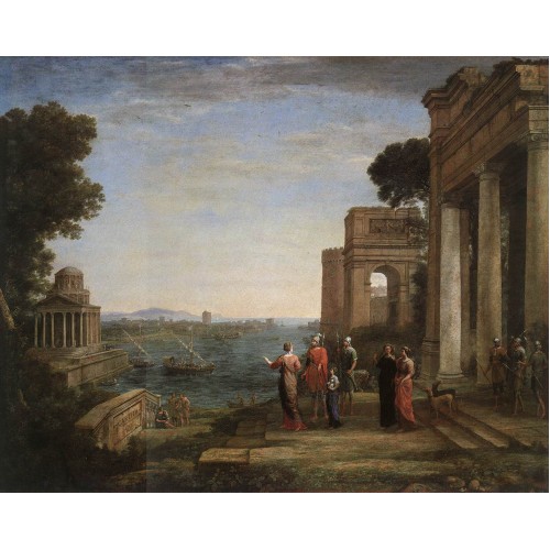Aeneas's Farewell to Dido in Carthago