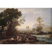Landscape with Rest in Flight to Egypt