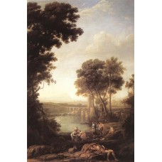 Landscape with the Finding of Moses