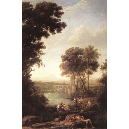 Landscape with the Finding of Moses