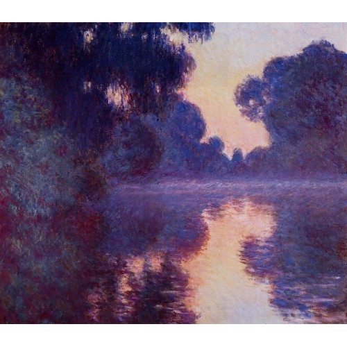 Arm of the Seine near Giverny at Sunrise