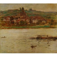 Barge on the Seine at Vertheuil