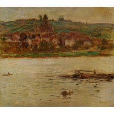 Barge on the Seine at Vertheuil