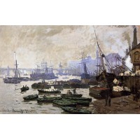 Boats in the Port of London