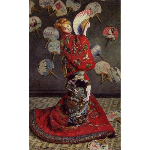 Camille Monet in Japanese Costume