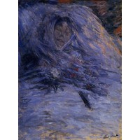 Camille Monet on Her Deathbed