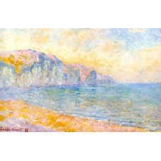 Cliffs at pourville morning