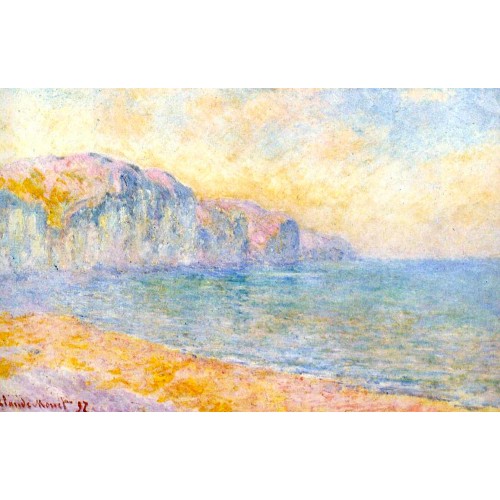 Cliffs at pourville morning