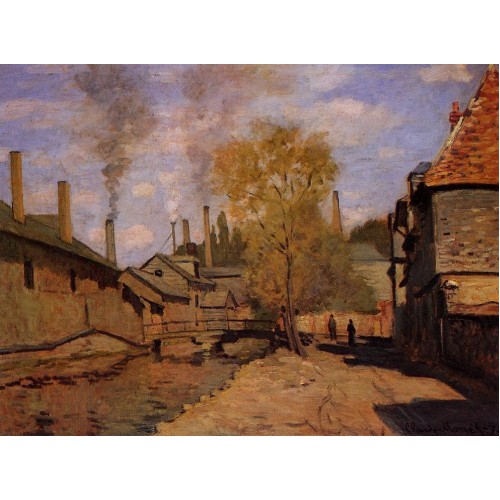 Factories at Deville near Rouen