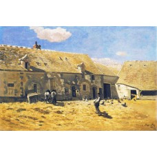 Farmyard at chailly