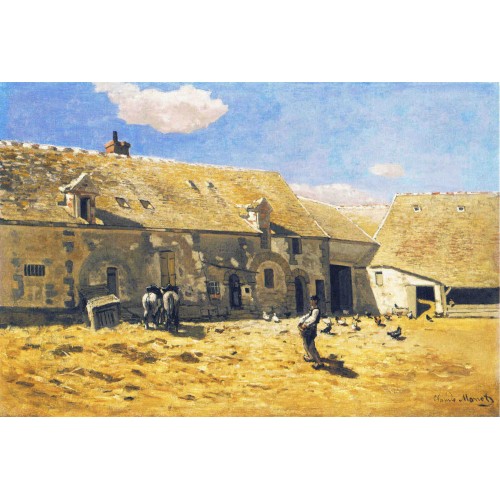 Farmyard at chailly