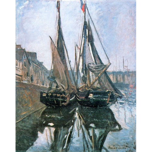 Fishing boats at honfleur