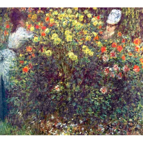 Girls in the garden