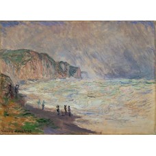 Heavy sea at pourville