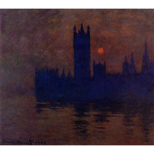 Houses of Parliament Sunset 2