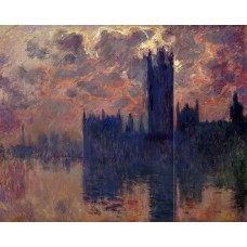 Houses of Parliament Sunset 3