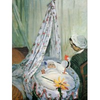 Jean Monet in His Cradle