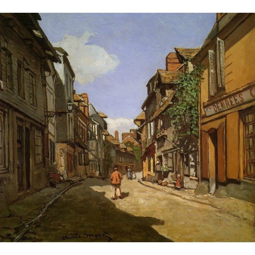 Le Rue de La Bavolle at Honfleur 1