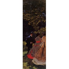 Luncheon on the Grass Left Panel