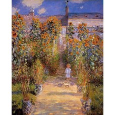 Monet's Garden at Vetheuil 2
