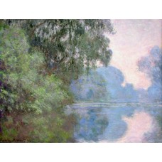 Morning on the seine near giverny