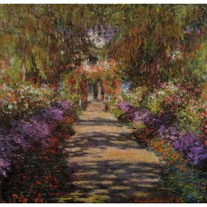 Pathway in Monet's Garden at Giverny