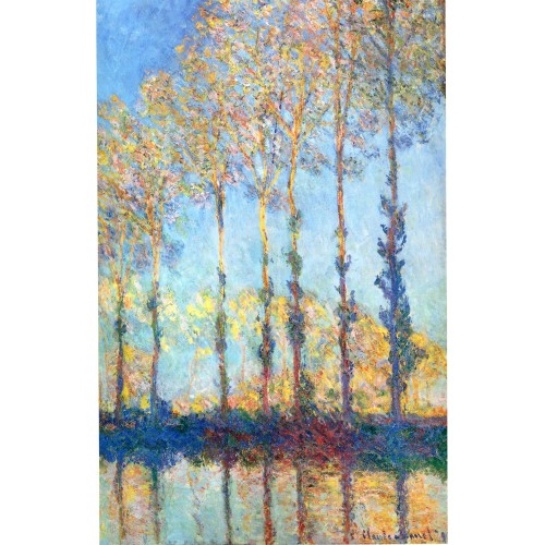 Poplars on the banks of the epte