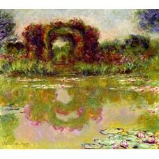 Rose arches at giverny