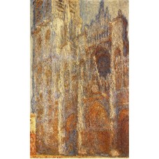 Rouen cathedral at noon