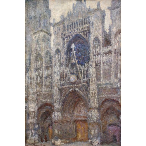 Rouen cathedral grey weather 2