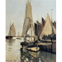 Sailing Boats at Honfleur