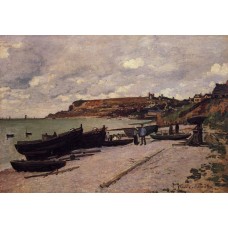 Sainte Adresse Fishing Boats on the Shore