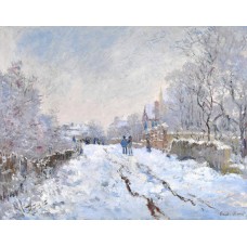 Snow scene at argenteuil