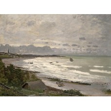 The beach at saint adresse