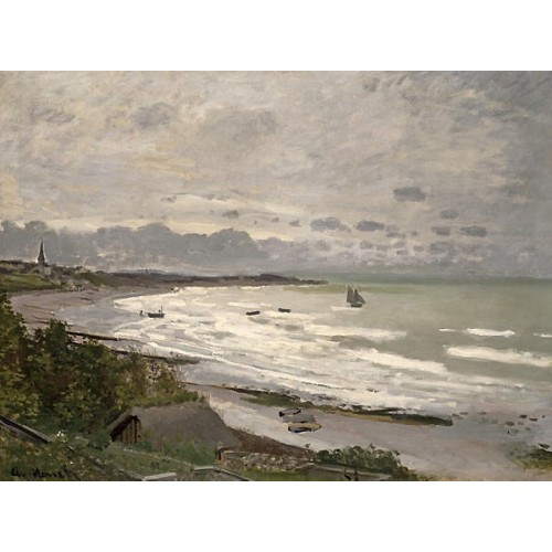 The beach at saint adresse