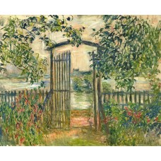 The garden gate at vetheuil 1