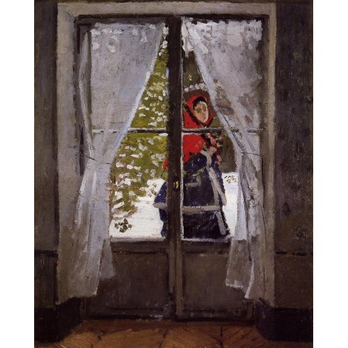 The Red Kerchief Portrait of Madame Monet