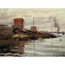 The Seine at Le Petit Gennevilliers
