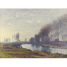 The small arm of the seine at argenteuil