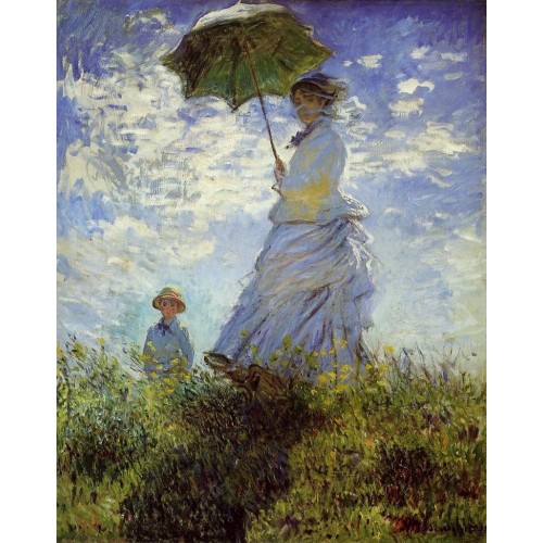 The Walk Woman with a Parasol